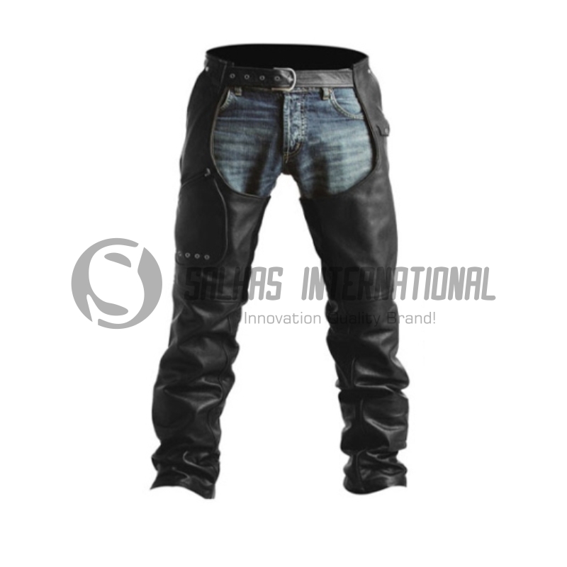 Motorbike Leather Chaps