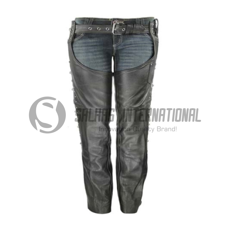 Motorbike Leather Chaps