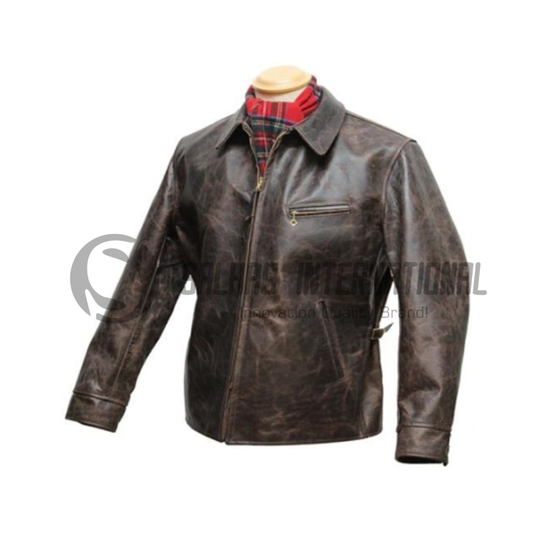 Motorbike Leather Classic Jackets