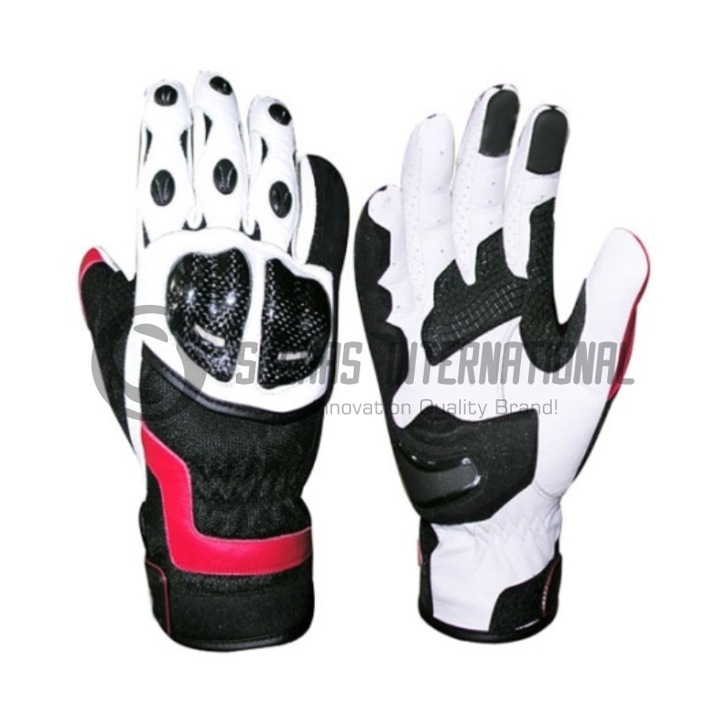 Motorbike Leather Gloves