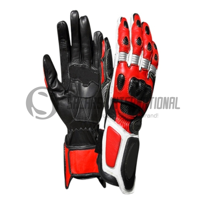 Motorbike Leather Gloves